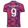 Maglia ufficiale Juventus Vlahovic 9 Alternativa 2022-23 per Uomo